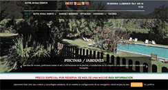 Desktop Screenshot of hotelruralxerete.es