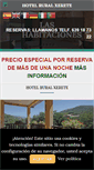 Mobile Screenshot of hotelruralxerete.es